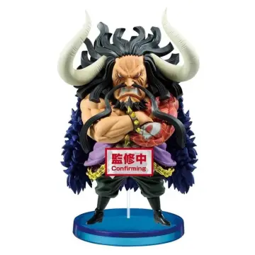 In Stock BANDAI Ichiban ONE PIECE EX AB Reward Queen King Kaido Anime  Action Figures Collection Model Ornament Toy For Boys Gift