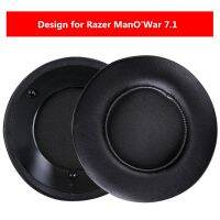 □ Replacements Soft memory Foam Ear Pads Cushions Design for Razer ManOWar 7.1 Headphones High Quality 5.8