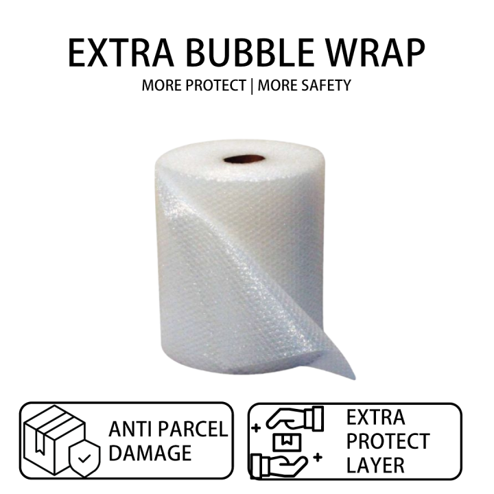 Extra Bubble Wrap (Add On Purchase ONLY) Lazada