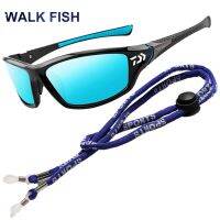 【CC】 WALK FISH UV400 Polarized Sunglasses With Rope Outdoor Cycling Camping Driving Glasses Classic Fishing Eyewear