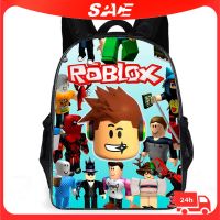 [พร้อมส่ง] Roblox กระเป๋านักเรียน ลายการ์ตูนอนิเมะ สําหรับเด็กประถม