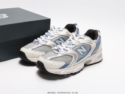 รองเท้านิวบาลานซ์ 530 Steel Blue SIZE.36-43 รองเท้าผ้าใบผช รองเท้าผ้าใบผญ รองเท้าแฟชั่น รองเท้าลำลอง ใส่สบาย ยืดเกาะได้ดี (77) (มีเก็บปลายทาง) [01]