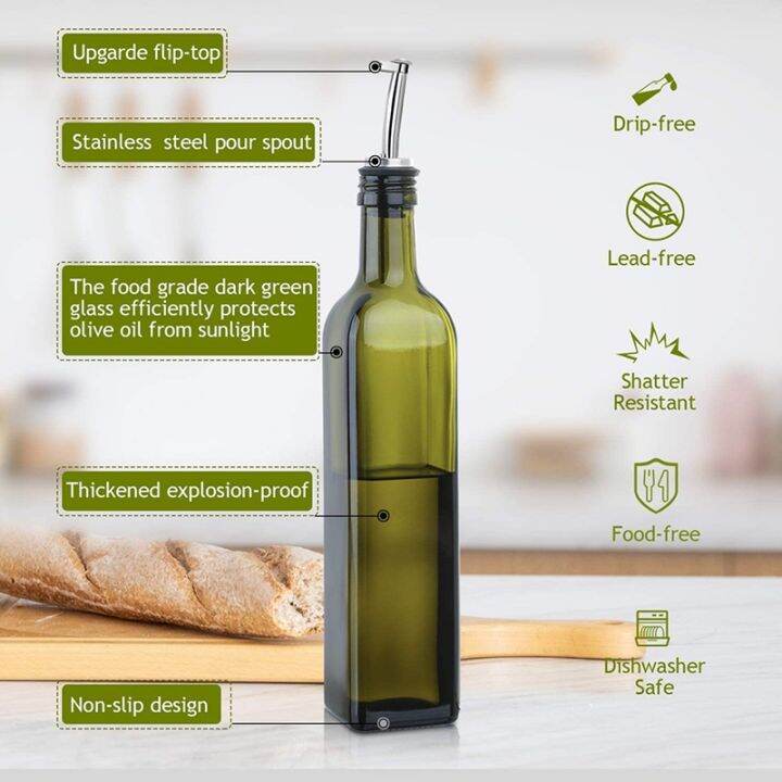 glass-olive-oil-bottle-500-ml-green-oil-and-vinegar-bottle-with-pourer-and-funnel-olive-oil-carafe