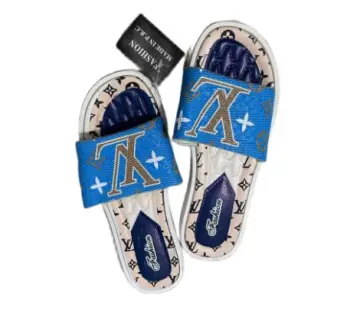 Louis Vuitton Women's Dreamy Slippers Monogram Embroidered
