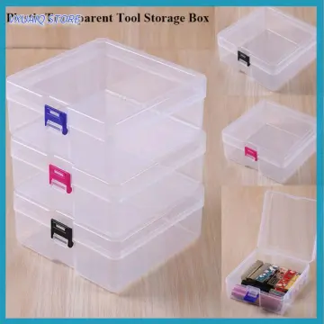 Stackable Plastic Small Parts Container Box Shelf Screw Storage