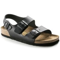 ✗ Birkenstock รองเท้าแตะ หนังวัวแท้ แต่งสายคล้องคอ