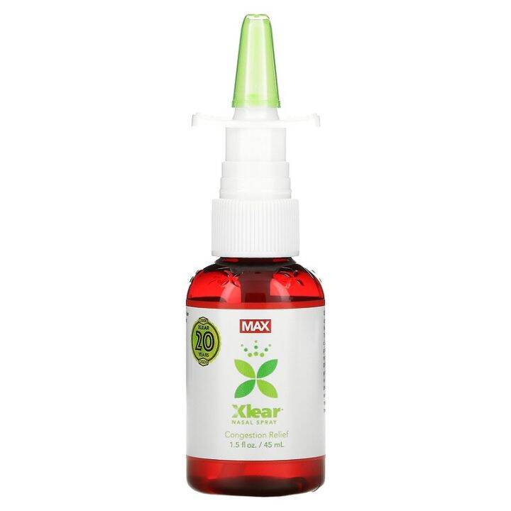 [PREORDER] XLEAR MAX NATURAL SALINE NASAL SPRAY WITH XYLITOL MAXIMUM