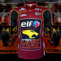 เสื้อโปโล Polo MotoGP ELF Marc VDS Racing เสื้อโปโลโมโตจีพี ทีม  เอลฟ์ มาร์ค วีดีเอส เรสซิ่ง #MG0044 รุ่น Sam Lowes#22 ไซส์ S-5XL