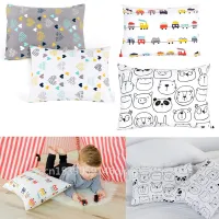 Baby Pillowcase Ultra Soft Cotton Toddler Cot Bed Sleeping Envelope Pillow Cover