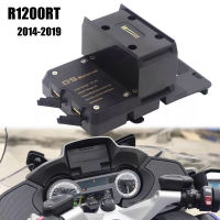 สำหรับ BMW R1200RT R1250 RT 2014-2019ศัพท์มือถือ USB นำทางยึดรถจักรยานยนต์ USB ชาร์จภูเขาสำหรับ