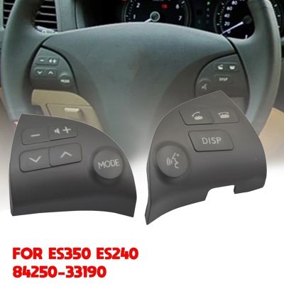 2Pcs Multifunctional Bluetooth Speaker Button Switch for Toyota Lexus ES350 Steering Wheel Button 84250-33190