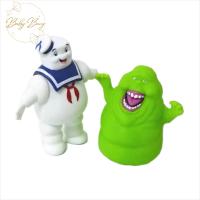 BABYBANG Staypift Ghostbusters รูปผีของเล่นโมเดล Slimer ตุ๊กตาขยับแขนขาได้พีวีซีขนมหวานแฟนๆของสะสม