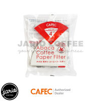 JARIO x CAFEC กระดาษกรองกาแฟ Abaca/Abaca+ 100 แผ่น CAFEC Abaca/Abaca+ Coffee Paper Filter 100 Sheets