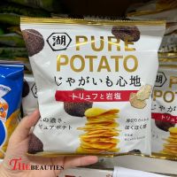 ???  Koikeya Potato Truffle and Rock Salt 52G.  ?? Made in Japan ?? มันฝรั่งทอดกรอบ ขนมขบเคี้ยว ขนม ขนมญี่ปุ่น มันฝรั่งทอดกรอบรสเห็ดทรัฟเฟิล ???