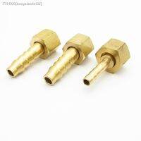 ☋ 6mm 8mm 10mm Hose Barb x M10 M12 M14 M16 Metric Female Thread Brass Pipe Fitting Coupler Connector Adapter