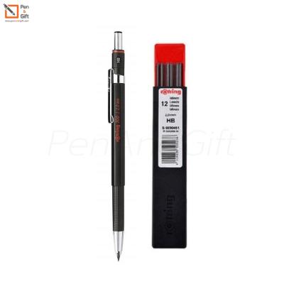 เซ็ท2ชิ้น ดินสอกดเขียนแบบ Rotring 300 + ไส้ดินสอ ขนาด 2.0 มม. - 2 pcs-Set Rotring 300 Mechanical Pencil + Replacement Leads 2.0 mm.