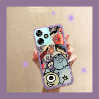 เคสลายสัตว์ประหลาดน่ารักๆ Infinix HOT30 / 30i / 30 Play 2023เคสโทรศัพท์รูปการ์ตูนแฟชั่น HOT 30i เคสใสเคสกันกระแทก Infinix HOT 30 Play