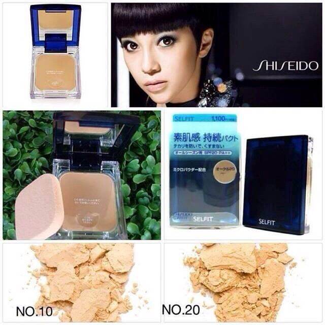 รีฟิลshiseido-selfit-foundation-powder-spf20-pa-รีฟิลแป้งผสมรองพื้นเนื้อเนียน-ช่วยควบคุมความมัน-พร้อมปกป้องผิวจากแสงแดด