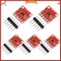 PEANSEA 5Pcs 2.7โวลต์ถึง5.5โวลต์ โมดูล MCP4725 I2C DAC 12บิตค่ะ โมดูล Breakout Arduino DAC DAC ประสิทธิภาพสูงมาก บอร์ดพัฒนาพัฒนา Arduino สำหรับเด็ก