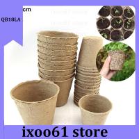 ixoo61 store 50x Plant Starter Seed Paper Grow Pot Nursery Cup growing box Tray veg planter garden Flower for veg Biodegradable Eco-Friendly