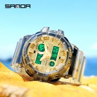 Sanda Top Brand 2022 New Mens Watches Sport Military Quartz Watch For Men Digital Waterproof Clock Relogio Masculino 3100