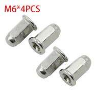 4PCS M6 M8 M10 Acorn Cap Nut Screw Bolt Hex Head Dome Metric Thread Pitch for yamaha GT80 GTMX GTS1000A IT125 IT175 IT250 IT400 Nails  Screws Fastener