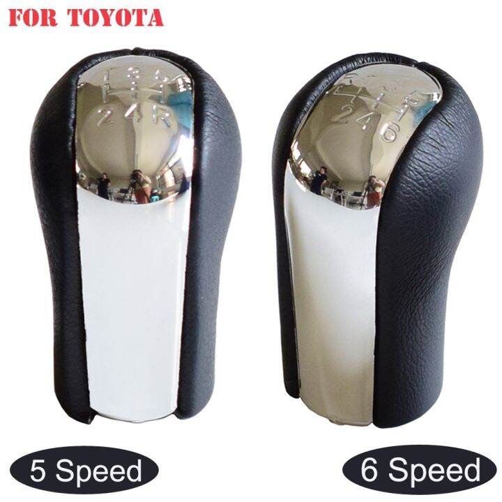 cw-5-speed-6-gear-car-shift-change-lever-knob-leather-boot-gaitor-cover-for-toyota-corolla-verso-rav4-avensis-yaris