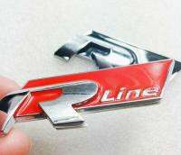 RLine สติ๊กเกอร์โลหะโครเมียม 3D