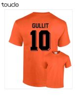 Gullit Holland Netherlands No 10 Mens Retro Footballer Fashion Mens T Shirt Men Summer Casual Fisher T Shirts