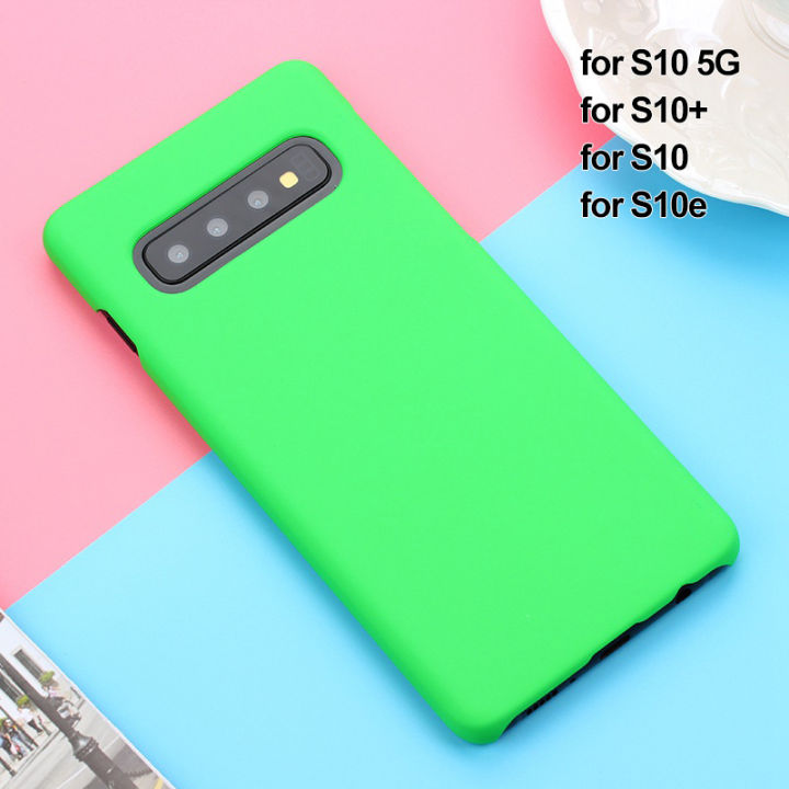 Smooth Matte Case For Samsung Galaxy S10 5g S10 S10e Shockproof Borderless Protective Case For 5542