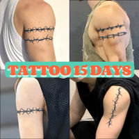 [พร้อมส่ง] TATTOO 15 DAYS ติดได้นาน 15 วัน ลายเท่ๆ  ติดได้เหมือนรอยสักจริง ติดแรกๆจะไม่เห็นไม่ชัด ต้องให้เวลาผ่านไป 24-48 ชม. ลายจะชัดเจน"