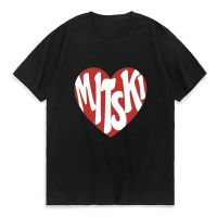 【New】ฤดูร้อนใหม่ Mitski เสื้อยืด Love ลายหัวใจ Streetwear ผู้ชายผู้หญิงสบายๆแฟชั่นเสื้อยืดขนาดใหญ่เสื้อ Tees เสื้อเสื้อผ้า