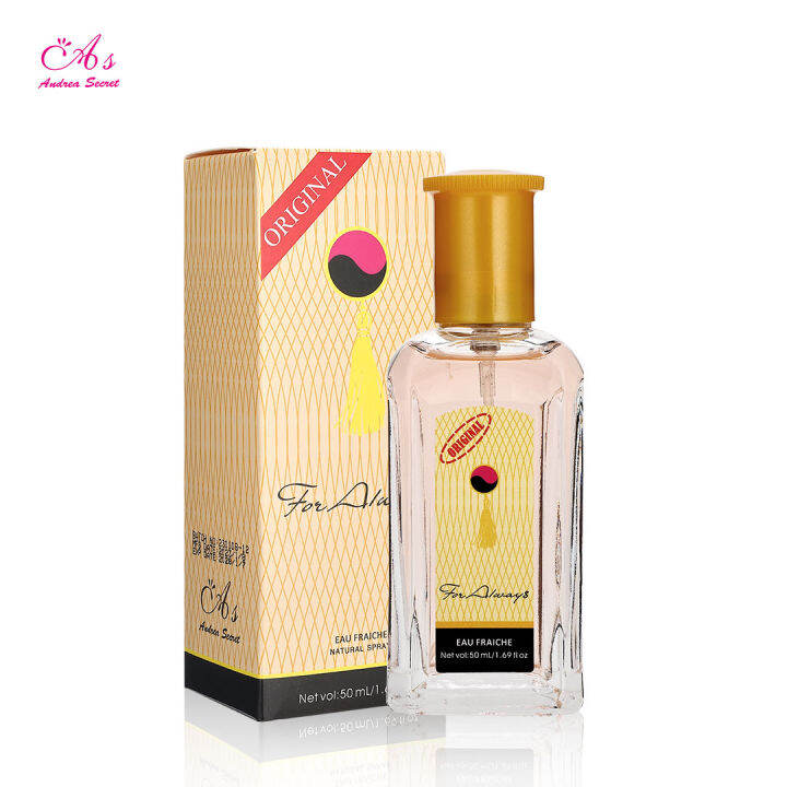 Andrea Secret Perfume Fragrance 50ml Eau Fraiche Body Mist Romance