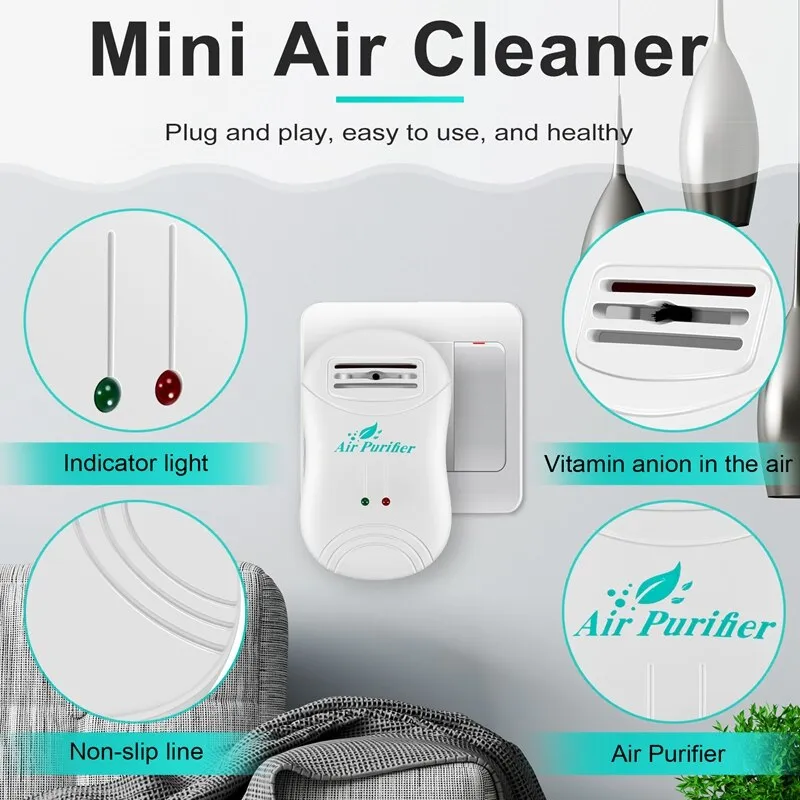 Non ionizing air deals purifier