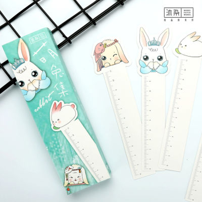 10boxlot Creative Kawaii Rabbit Paper Bookmark Stationery Message Card School Supplies Kids Gifts Wholesale Free Shipping