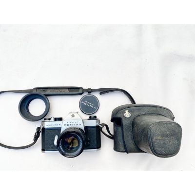 กล้องฟิล์ม pentax sportmatic f พร้อมเลนส์ 50 ถ่ายหน้าชัดหลังเบลอได้