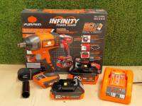 บล็อกกระแทกไร้สาย1/2นิ้ว ไร้แปรงถ่าน 20V Li-ion INF-12IWBL [PUMPKIN] 50262 INFINITY POWER 20V.