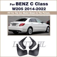 แผ่นบังโคลนรถ21 20 19 18 17 16 15 2022 - 2014 W205สปอร์ต C-Class Benz อุปกรณ์เสริมสำหรับ