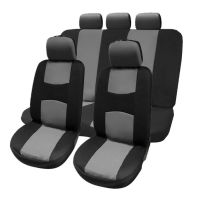 【OMB】 9pcs Set Universal Car Seat Cover Full Seat Covers Front Rear