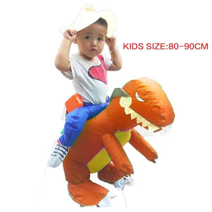 HAPPYBAG Inflatable T-Rex Costume, Dinosaur Costume | Ubuy