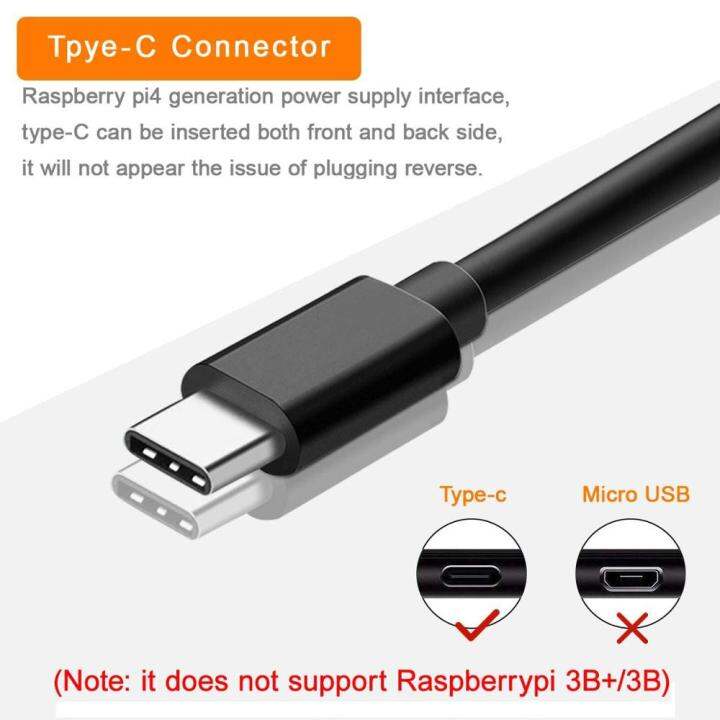 new-arrival-fuchijin77-แหล่งจ่ายไฟ5v-3a-ราสเบอร์รี่-pi-4พร้อมสวิตช์เปิด-ปิด-eu-us-uk-au-usb-c-ที่ชาร์จอะแดปเตอร์สำหรับเพาเวอร์ซัพพลายราสเบอร์รี่-pi-4รุ่น-b-4b