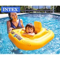 Intex ห่วงยางสอดขา สีเหลือง 56587