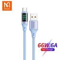 สายชาร์จ USB เร็ว Mcdodo PD 66W ชนิด C สำหรับ S21 QC S20 F3โทรศัพท์จอแสดงผลดิจิตอล