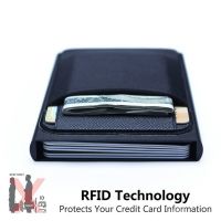 【CW】❃ஐ✱  Men Business Aluminum Cash ID Card Holder Blocking Metal Wallet Coin Purse card case credit rfid