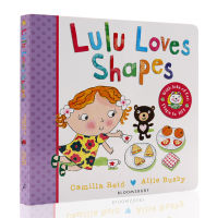 Stock English original Lulu Picture Books Series 4 copies for sale I love Lulu Series picture books cardboard flip books Lulu loves noises childrens English Enlightenment picture books