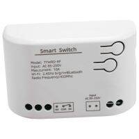 1CH RF Smart Switch AC85-250V WIFI Tuya Remote Control 433 Light Switch 10A Rele Relay Self-Locking Interlock Inching