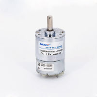 = ":{ZHENGKE ZGB33RV 33Mm 12V DC Gear Motor 8RPM กล่องเกียร์แรงบิดสูงที่มีประสิทธิภาพ