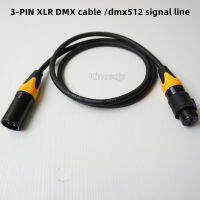 3-PIN XLR DMX Cable Dmx512สายสัญญาณ1M ไฟเวที Dj Equipment