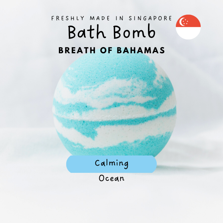 Singapore Natural Handmade Bath Bombs Breath of the Bahamas Bath Bomb (1 x 240g) Lazada