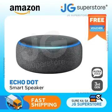 Buy  Echo Dot (3rd Gen) Voice Activated Speaker with clock